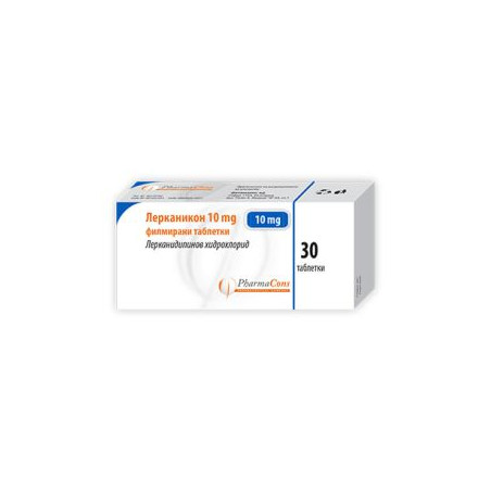 Лерканикон 10 мг х 30 таблетки PharmaCons