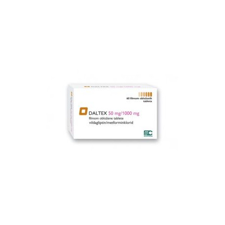 Далтекс 50 мг/1000 мг х 60 таблетки Medochemie
