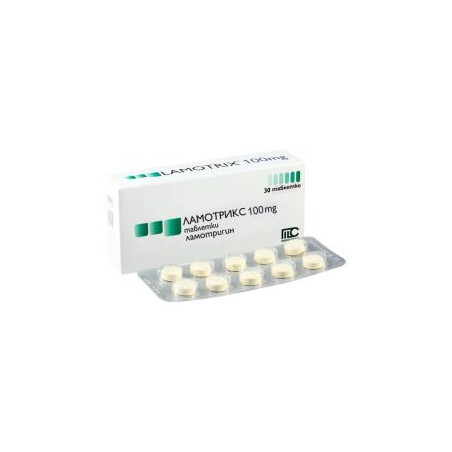 Ламотрикс 100 мг х 30 таблетки Medochemie