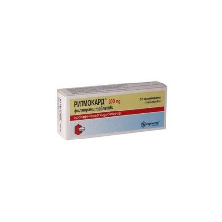 Ритмокард 300 мг х 30 таблетки Sopharma