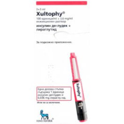 Ксултофи 100U/мл + 3,6 мг/мл х 3 Novo Nordisk