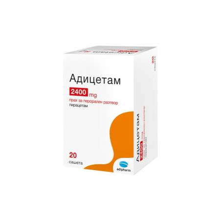 Адицетам 2400 мг х 20 сашета Adipharm