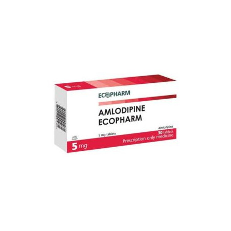 Амлодипин 5 мг х 30 таблетки Ecopharm