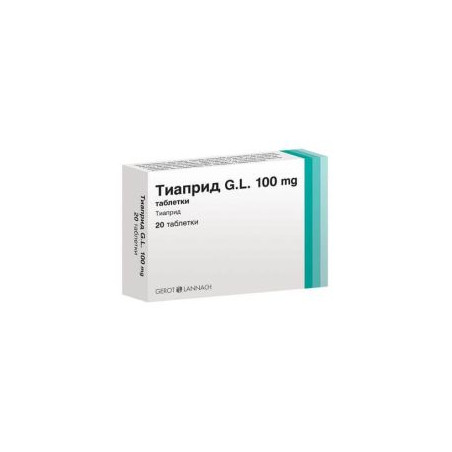 Тиаприд G.L 100 мг х 20 таблетки Gerot