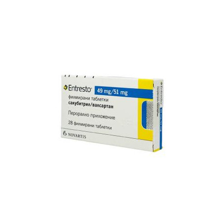 Ентресто 49 мг/51 мг х 28 таблетки Novartis