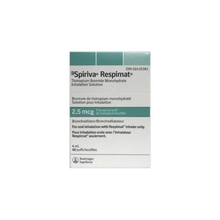 Спирива Респимат разтвор за инхалации 2.5 мг 4 мл Boehringer