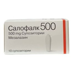 Салофалк 500 мг х 10 супозитории Dr.Falk