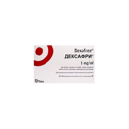 Дексафри капки за очи 1 мг/мл х 20 дози Laboratoires Thea