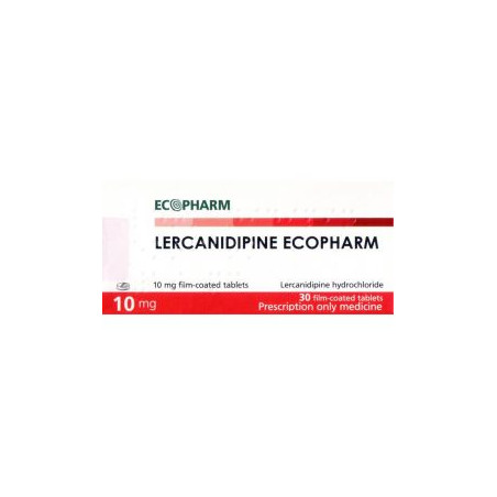 Лерканидипин 10 мг х 30 таблетки Ecopharm