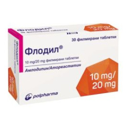 Флодил 10 мг/20 мг x 30 таблетки Polpharma