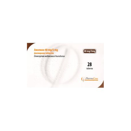Амолкон 40 мг / 5 мг х 28 таблетки PharmaCons