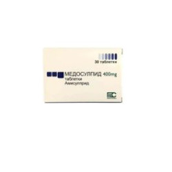 Медосулпид 400 мг х 30 таблетки Medochemie