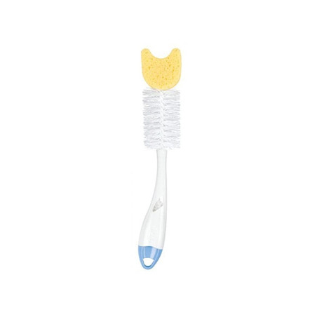 Четка за шишета и биберони с гъбка 2в1 Nuk, Mint