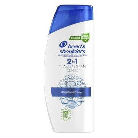 HEAD & SHOULDERS Класик 2в1, шампоан против пърхот, 625 мл