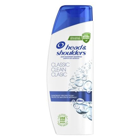 HEAD & SHOULDERS Класик, шампоан против пърхот, 330 мл