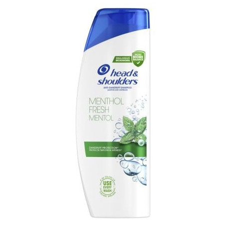 HEAD & SHOULDERS Ментол, шампоан против пърхот, 625 мл