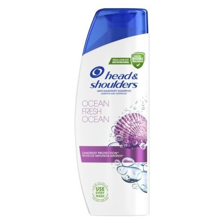 HEAD & SHOULDERS Океан, шампоан против пърхот, 330 мл