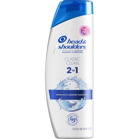HEAD & SHOULDERS Чистота и грижа 2в1, шампоан, 200 мл
