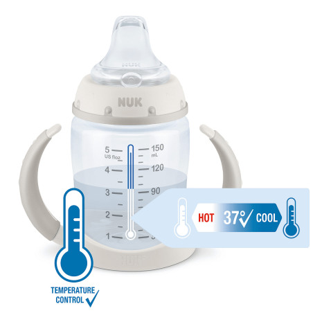 NUK First Choice РР Шише Temperature Control 150мл. със силиконов накрайник за сок Bambi