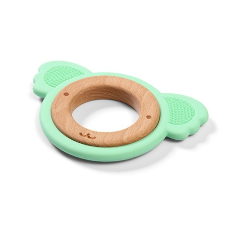 Дървена и силиконова гризалка Babyono Koala 1076/01