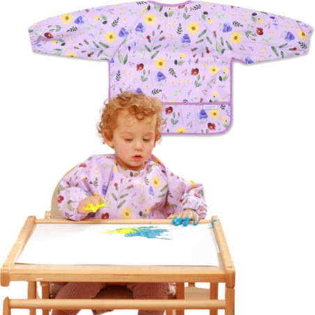 Лигавник с дълъг ръкав Babyono Garden 1476/01