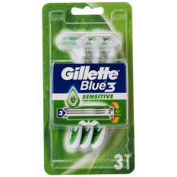 GILLETTE Blue3 Smooth, еднократна, самобръсначка, 3 бр.