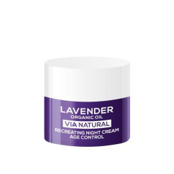 Възстановяващ нощен крем за лице LAVENDER ORGANIC OIL 50 ml
