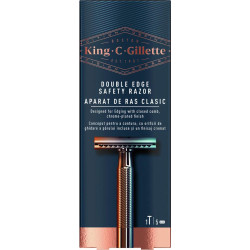 GILLETTE King C. с двоен ръб, самобръсначка
