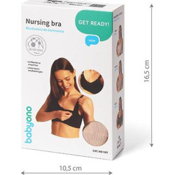 Сутиен за кърмачки Babyono B70-75, черен 585/01