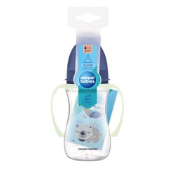 Canpol - Шише Easy Start Sleepy Koala, 240 мл, синьо