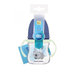 Canpol - Шише Easy Start Sleepy Koala, 120 мл, синьо