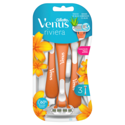 GILLETTE Venus Riviera, самобръсначка, 3 броя