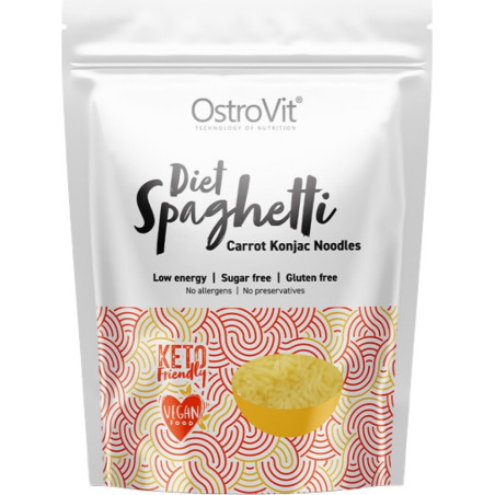 Diet Spaghetti + Carrot / Keto-Friendly Low-Calorie Konjac Noodles