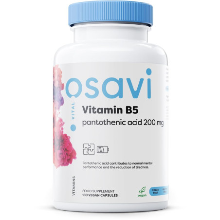 Vitamin B5 | Pantothenic Acid 200 mg