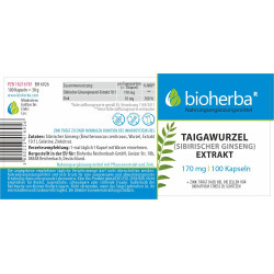 Siberian Ginseng 170 mg