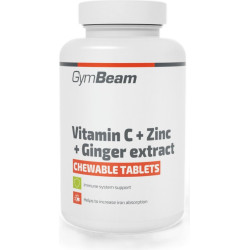 Chewable Vitamin C + Zinc + Ginger extract