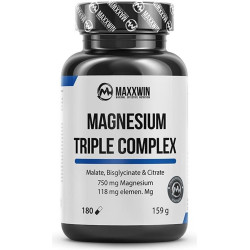 Magnesium Triple Complex | with Malate, Bisglycinate and Citrate