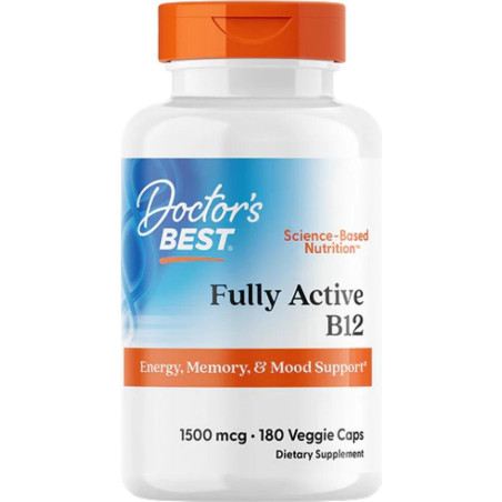 BEST Fully Active B12 / Methylcobalamin 1500 mcg