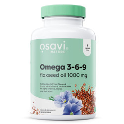 Omega 3-6-9 Flaxseed Oil 1000 mg