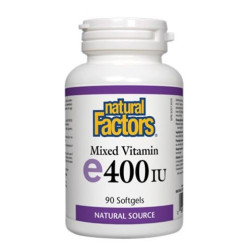 Vitamin E 400 IU · Natural Source 268 mg