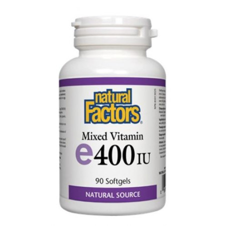 Vitamin E 400 IU · Natural Source 268 mg