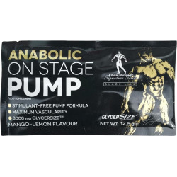 Anabolic On Stage Pump | Stim-Free Pre-Workout Formula