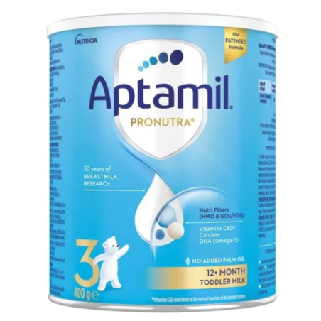 Aptamil 3 Pronutra Мляко за малки деца 12+ месеца 400г