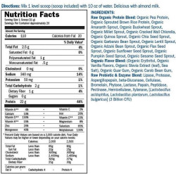RAW Protein / Beyond Organic Protein Formula / Vanilla