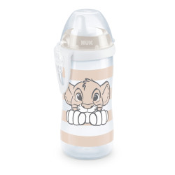 NUK Kiddy Cup 300мл., с твърд накрайник, 12+мес. LION KING