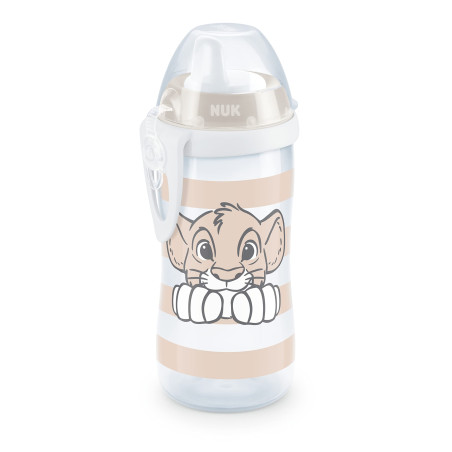 NUK Kiddy Cup 300мл., с твърд накрайник, 12+мес. LION KING