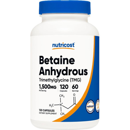 TMG Betaine Anhydrous |Trimethylglycine 1500 mg