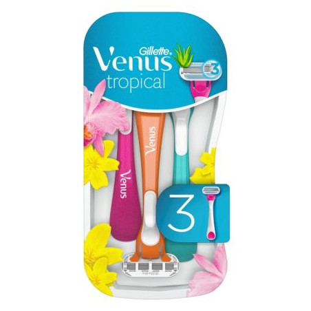 GILLETTE Venus Tropical, самобръсначка, 3 бр.