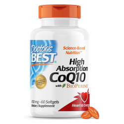 BEST CoQ10 with Bioperine 100 mg