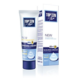 Top Ten for men Dynamic Calming Sense Крем за бръснене за мъже 100 мл